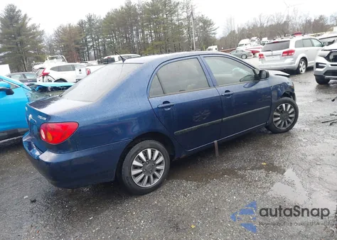 2004 Toyota Corolla Ce из США, поврежденный, VIN JTDBR32E642043339